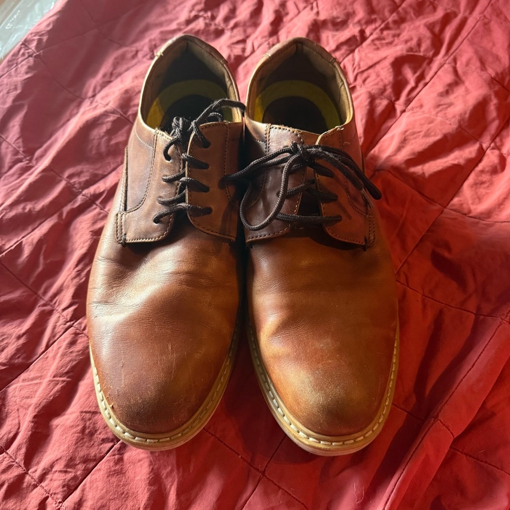 Florsheim Men's Size‎ 8.5 M Shoes Brown Leather Comfort Dress Shoes Oxfords